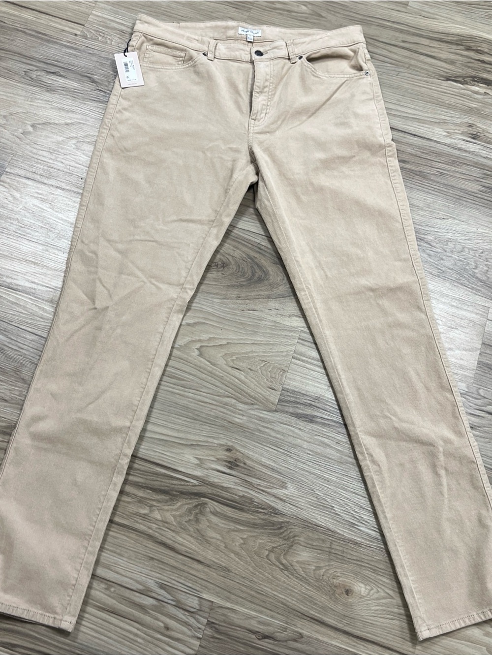 Peter Millar Superior Soft Corduroy 5 Pocket Chino Pants Stone Men’s 36x34 $178